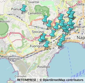 Mappa Via Floriano del Secolo, 80125 Napoli NA, Italia (2.099)