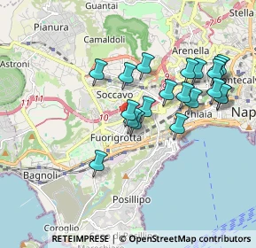Mappa Via Floriano del Secolo, 80125 Napoli NA, Italia (1.84)