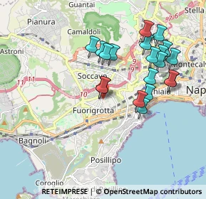 Mappa Via Floriano del Secolo, 80125 Napoli NA, Italia (1.968)