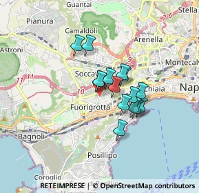 Mappa Via Floriano del Secolo, 80125 Napoli NA, Italia (1.208)