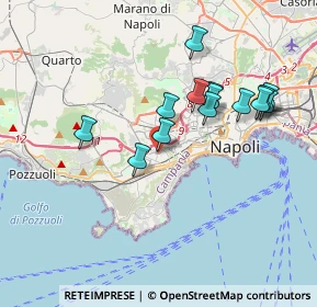 Mappa Via Floriano del Secolo, 80125 Napoli NA, Italia (3.65286)