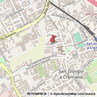 Mappa Via Rosa Luxemburg, 22, 80046 San Giorgio a Cremano, Napoli (Campania)