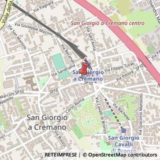Mappa Via Recanati, 1/D, 80046 San Giorgio a Cremano, Napoli (Campania)