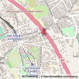 Mappa Via Emanuele Gianturco, 58, 80046 San Giorgio a Cremano, Napoli (Campania)