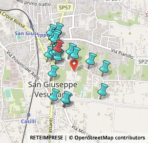 Mappa Piazza Mercato, 80047 San Giuseppe Vesuviano NA, Italia (0.398)