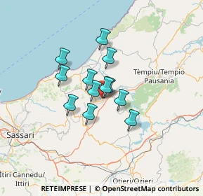 Mappa Via Napoli, 07034 Perfugas SS, Italia (9.31667)