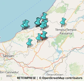 Mappa Via Napoli, 07034 Perfugas SS, Italia (11.19833)