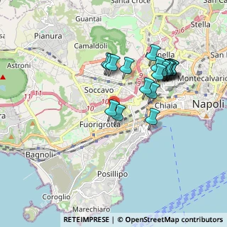 Mappa Via Pietro Metastasio BOX E, 80125 Napoli NA, Italia (1.8725)