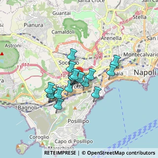 Mappa Via Pietro Metastasio BOX E, 80125 Napoli NA, Italia (1.30389)