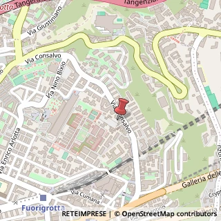 Mappa Via consalvo 99/h, 80125 Napoli, Napoli (Campania)