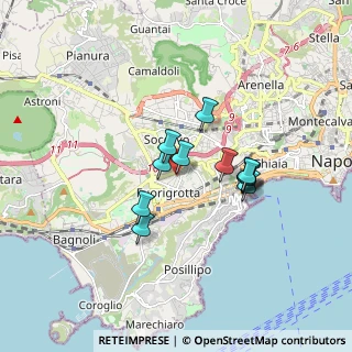 Mappa Via Pietro Metastasio, 80125 Napoli NA, Italia (1.36083)