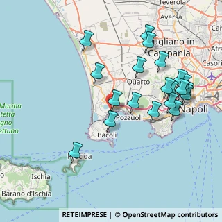 Mappa Via Icaro, 80078 Pozzuoli NA, Italia (8.899)