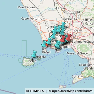 Mappa Via Icaro, 80078 Pozzuoli NA, Italia (10.7945)