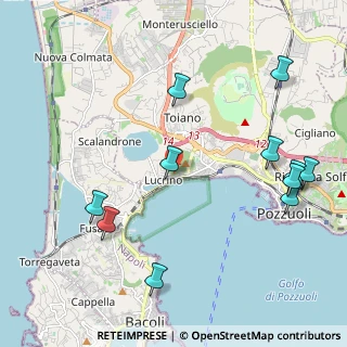 Mappa Via Icaro, 80078 Pozzuoli NA, Italia (2.67545)