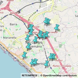 Mappa Via Eduardo Nicolardi, 80046 San Giorgio a Cremano NA, Italia (0.914)