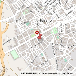 Mappa Via Luigi Einaudi, 3, 72015 Fasano, Brindisi (Puglia)