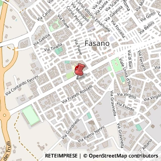 Mappa Via Luigi Einaudi, 23, 72015 Fasano, Brindisi (Puglia)