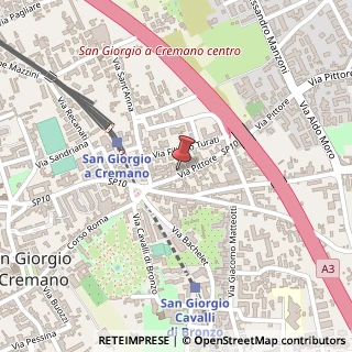 Mappa Via Pittore, 30, 80046 San Giorgio a Cremano, Napoli (Campania)