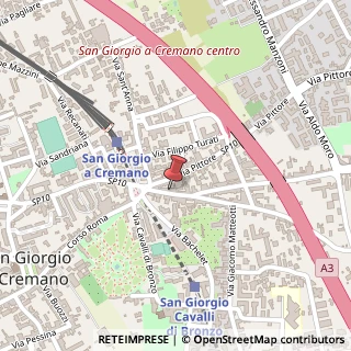 Mappa Via Don Giuseppe Morosini, 20, 80046 San Giorgio a Cremano, Napoli (Campania)