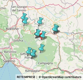 Mappa Via Roma, 83043 Bagnoli Irpino AV, Italia (11.49286)