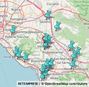 Mappa San Giuseppe Vesuviano, 80047 San Giuseppe Vesuviano NA, Italia (9.258)