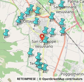 Mappa San Giuseppe Vesuviano, 80047 San Giuseppe Vesuviano NA, Italia (2.3885)