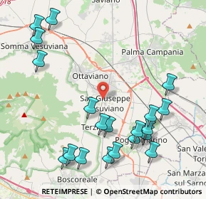 Mappa San Giuseppe Vesuviano, 80047 San Giuseppe Vesuviano NA, Italia (5.2605)