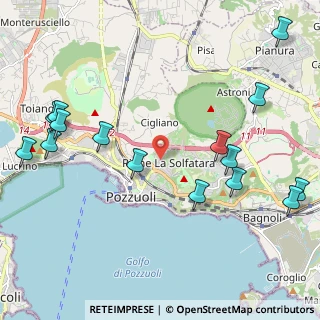 Mappa Pendio S. Elmo, 80078 Pozzuoli NA, Italia (2.88267)