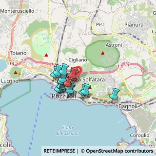 Mappa Pendio S. Elmo, 80078 Pozzuoli NA, Italia (1.26556)