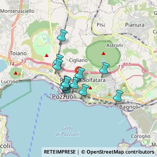 Mappa Pendio S. Elmo, 80078 Pozzuoli NA, Italia (1.4)