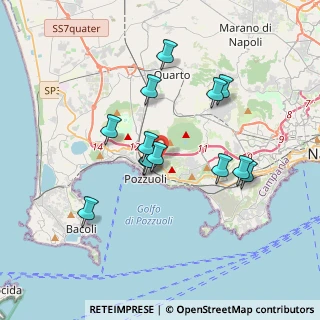 Mappa Pendio S. Elmo, 80078 Pozzuoli NA, Italia (3.40692)