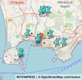 Mappa Pendio S. Elmo, 80078 Pozzuoli NA, Italia (3.58083)