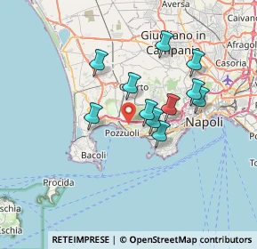 Mappa Pendio S. Elmo, 80078 Pozzuoli NA, Italia (6.12909)