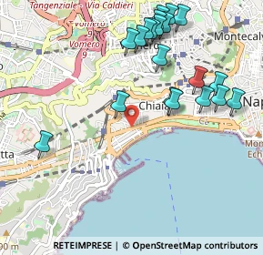 Mappa 80122 Napoli NA, Italia (1.222)