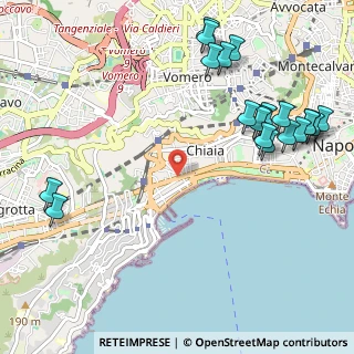 Mappa 80122 Napoli NA, Italia (1.4605)