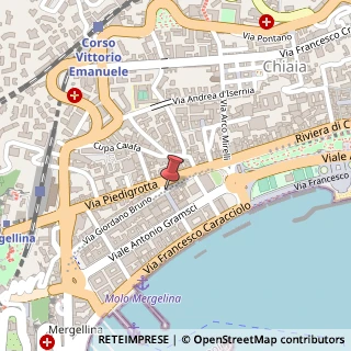 Mappa Via Ferdinando Galiani, 11, 80122 Napoli, Napoli (Campania)