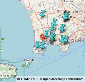 Mappa Via Turno, 80078 Pozzuoli NA, Italia (6.72263)