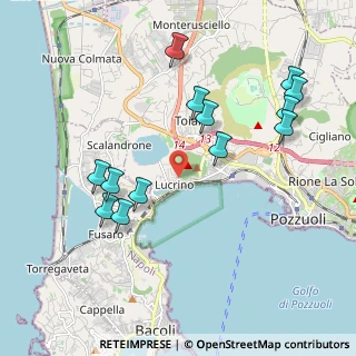 Mappa Via Turno, 80078 Pozzuoli NA, Italia (2.26462)