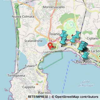 Mappa Via Turno, 80078 Pozzuoli NA, Italia (2.46438)