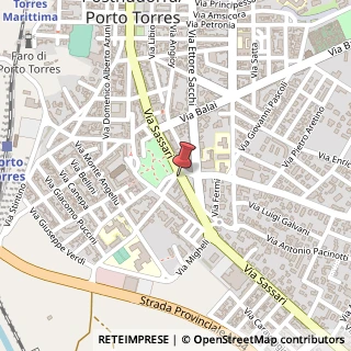 Mappa Via Sassari, 60, 07046 Porto Torres, Sassari (Sardegna)