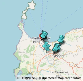 Mappa Via Manno, 07046 Porto Torres SS, Italia (8.6865)