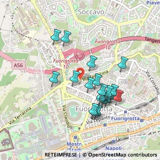 Mappa Via Terracina, 80126 Napoli NA, Italia (0.467)
