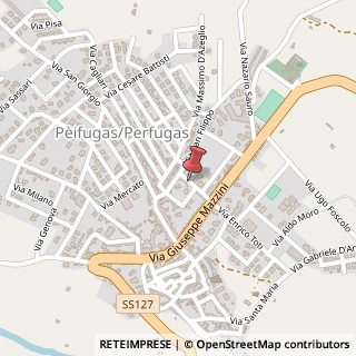 Mappa Via Enrico Toti, 11, 07034 Perfugas, Sassari (Sardegna)