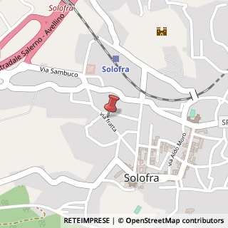 Mappa Via Fratta, 70/72, 83029 Solofra, Avellino (Campania)