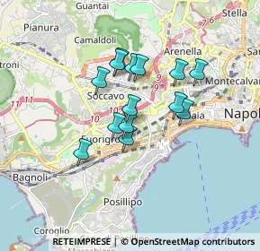 Mappa Cupa Canzanella Vecchia, 80125 Napoli NA, Italia (1.37643)