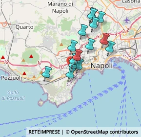 Mappa Cupa Canzanella Vecchia, 80125 Napoli NA, Italia (3.10333)