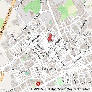 Mappa Via Perna,  45, 70100 Fasano, Brindisi (Puglia)