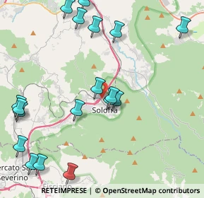 Mappa Via sant'andrea, 83029 Solofra AV, Italia (5.8615)