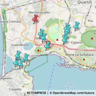 Mappa Traversa II Campi Flegrei, 80078 Pozzuoli NA, Italia (2.20462)