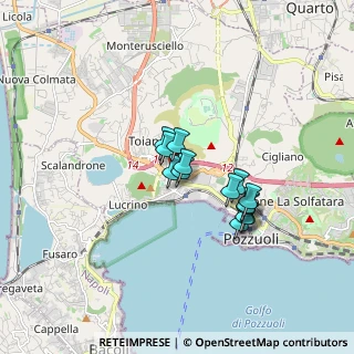Mappa Traversa II Campi Flegrei, 80078 Pozzuoli NA, Italia (1.32286)